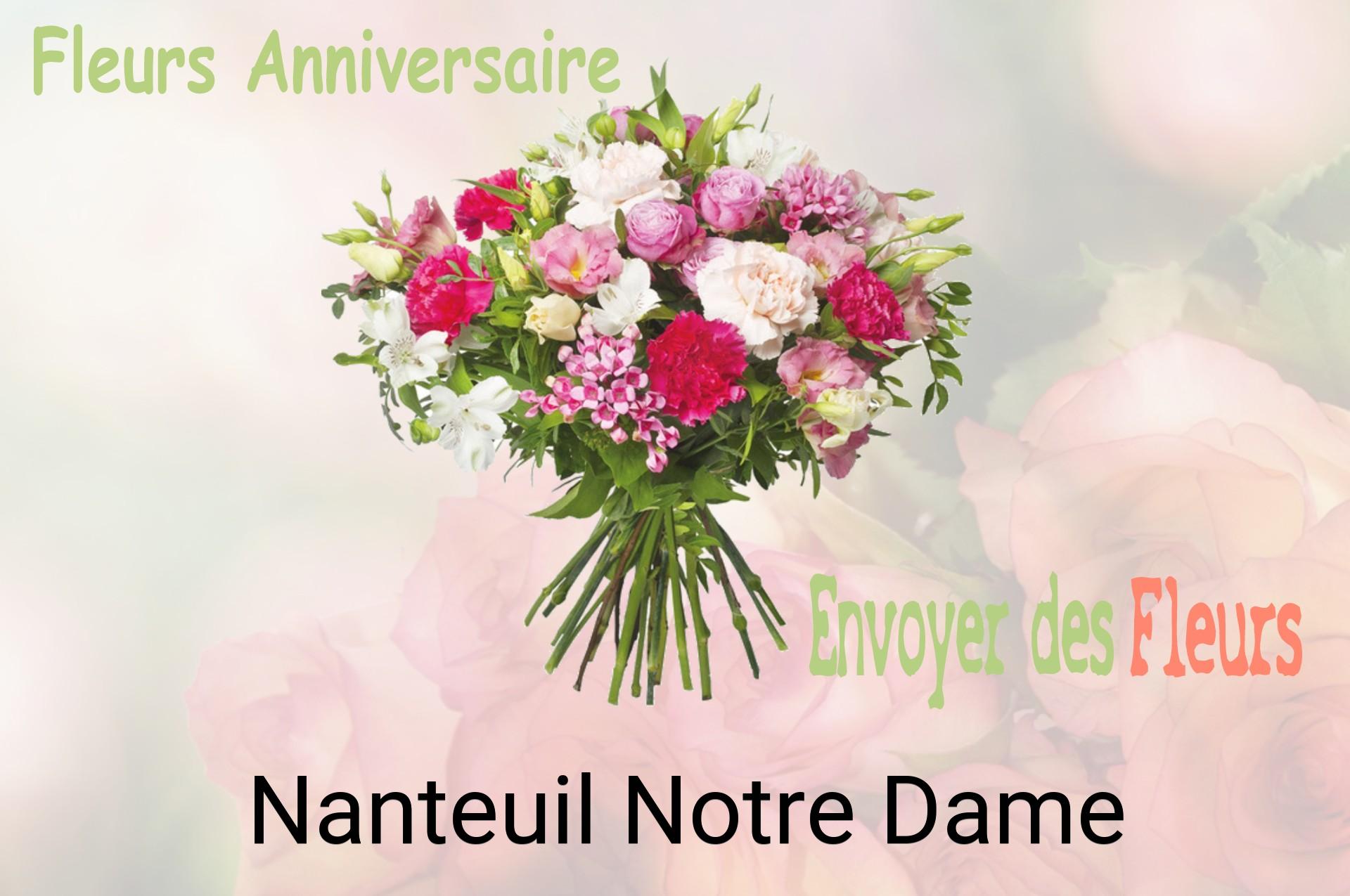 Bouquet de fleurs d’anniversaire livré à Nanteuil-Notre-Dame