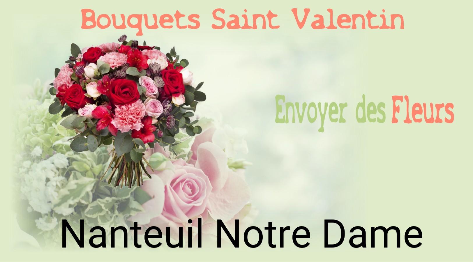 Roses de Saint-Valentin livrées à Nanteuil-Notre-Dame
